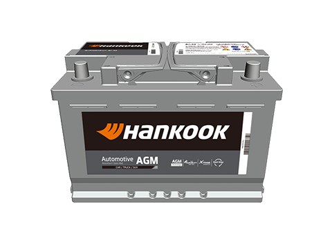Hankook Battery – Automotive, AGM battery, AGM technology, new concept Absorbent Glass Mat technology, 4 times longer idling stop life cycle