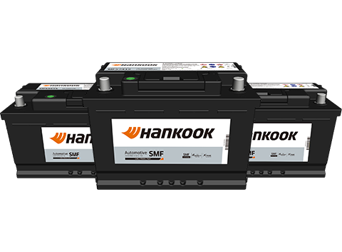 Hankook Battery – Automotive, SMF battery, power support, X-Frame Technology, High Durability Plate Technology delivers longer service life