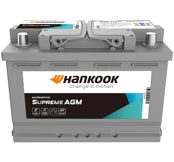 Hankook Battery - Passenger Car Battery, AGM Battery for Passenger Cars. Supreme AGM Product Line-up