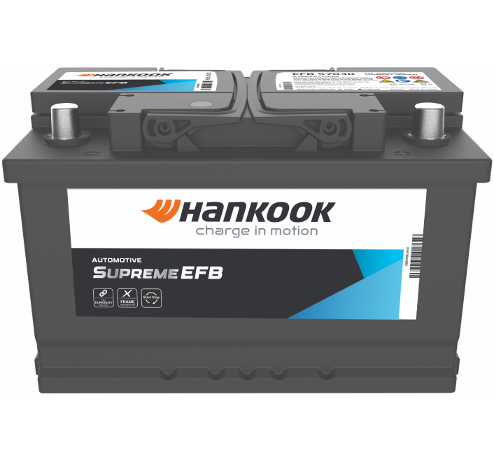 Hankook Battery - Commercial Battery, HD SUPREME EFB Battery for Commercial. Supreme EFB Product Line-up