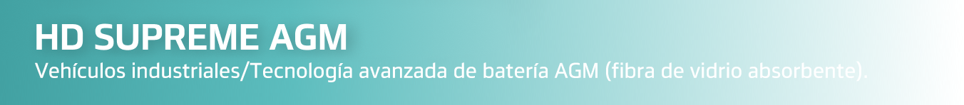 Hankook Battery - Vehículos industriales/Tecnología avanzada de batería AGM (fibra de vidrio absorbente).