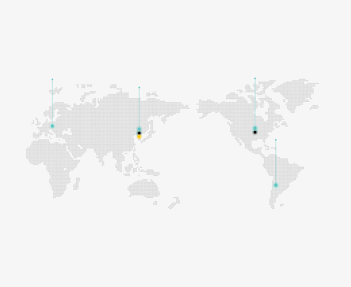 한국배터리, Hankook Battery ES 사업 소개 - 한국앤컴퍼니 ES사업본부 글로벌 지도