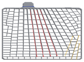 한국배터리, Hankook Battery – 차량용 배터리, 승용차용 AGM 배터리. 저저항 그리드 디자인