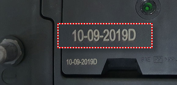 한국배터리, Hankook Battery – 배터리 보증, 배터리 각인설명, 제조일, 제조월, 제조년도, 제조사 참조자료