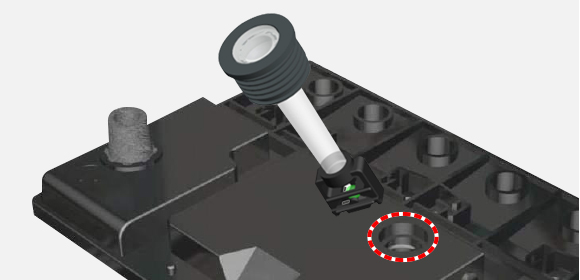 한국배터리, Hankook Battery – 인디케이터 색상 점검