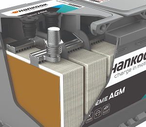 AGM(Absorbent Glass Mat) 격리판